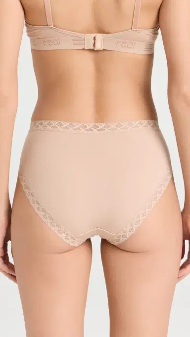 Natori Bliss French Cut Panties 3 Pack Cafe M | Thumbnail 4
