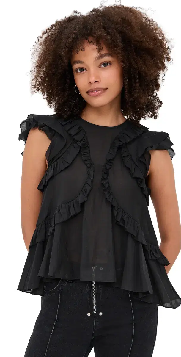 Nalou Top Black