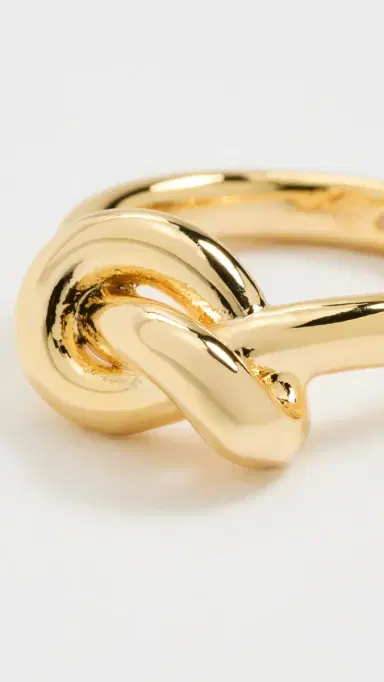 Gorjana Infinity Knot Ring Gold Plated 7 | Thumbnail 4
