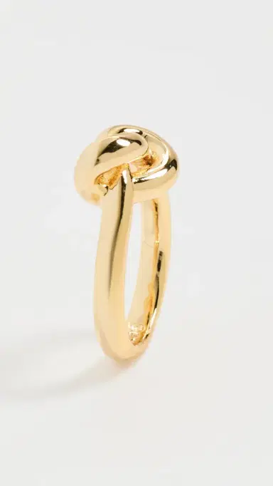Gorjana Infinity Knot Ring Gold Plated 7 | Thumbnail 5