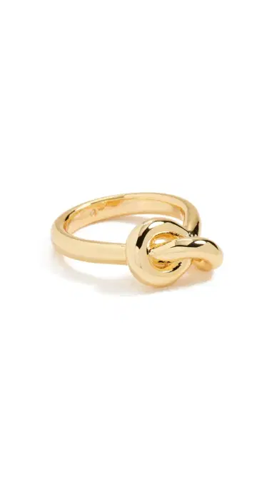 Gorjana Infinity Knot Ring Gold Plated 7 | Thumbnail 6