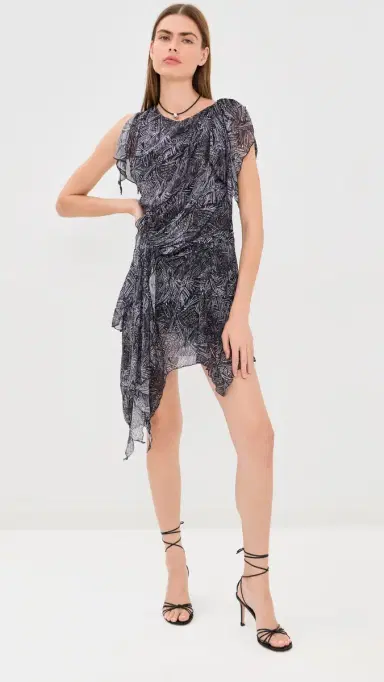 Isabel Marant Trysha Silk Dress | Thumbnail 5