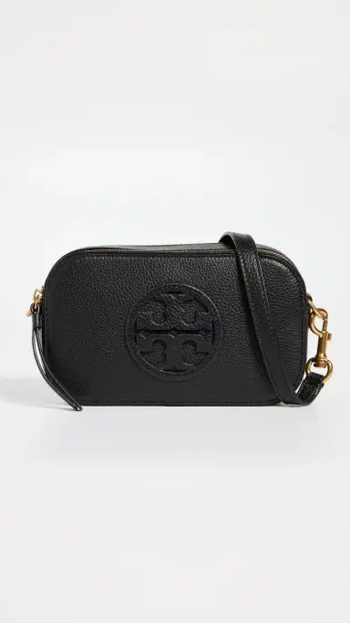 Tory Burch Mini Miller Crossbody Bag Black One Size | Thumbnail 2