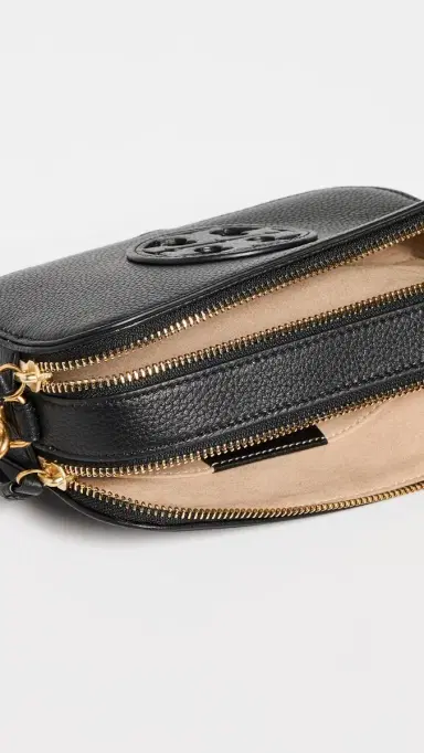 Tory Burch Mini Miller Crossbody Bag Black One Size | Thumbnail 6
