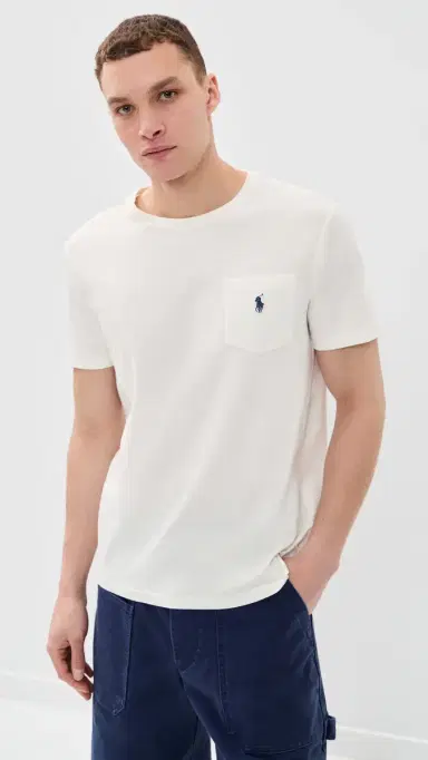 Polo Ralph Lauren Cotton Linen T-Shirt Nevis | Thumbnail 2