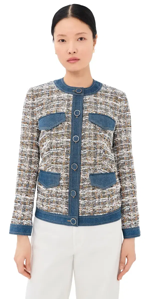 Ainslie Jacket Navy Multi
