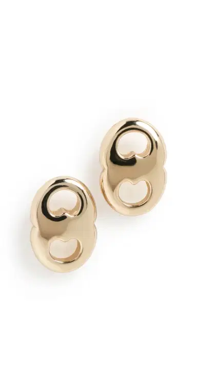 Tory Burch Gemini Link Stud Earrings | Thumbnail 1