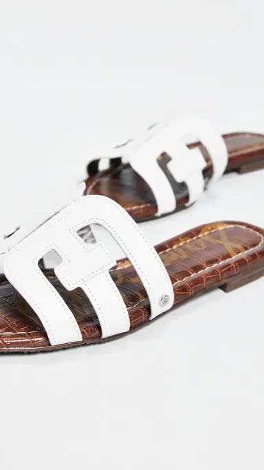 Sam Edelman Bay Slides White 7 | Thumbnail 6 Sam Edelman Bay Slides White 7 | Thumbnail 6