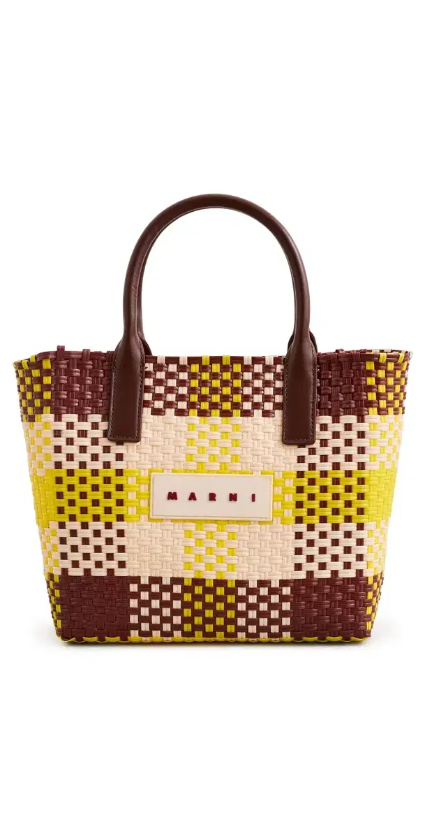 Check Tote Lily White/Vanilla/Wild Cherry One Size Check Tote Lily White/Vanilla/Wild Cherry One Size