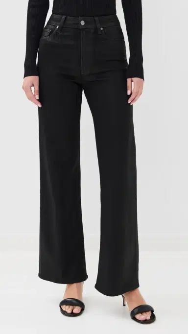 PAIGE Coated Anessa Jeans Black Fog Luxe Coating 34 | Thumbnail 2 PAIGE Coated Anessa Jeans Black Fog Luxe Coating 34 | Thumbnail 2