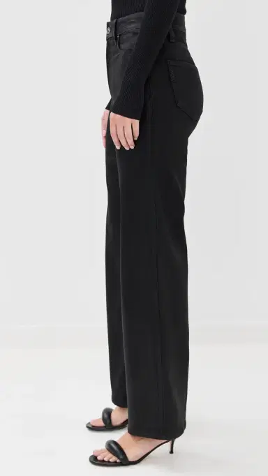 PAIGE Coated Anessa Jeans Black Fog Luxe Coating 34 | Thumbnail 4 PAIGE Coated Anessa Jeans Black Fog Luxe Coating 34 | Thumbnail 4
