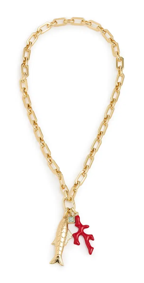 Barrier Necklace Gold One Size