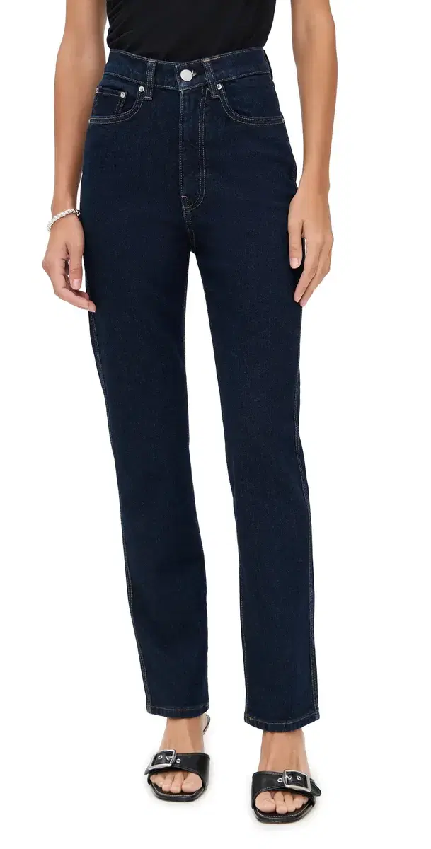 DL1961 Kristy High Rise Cigarette SculptSystem Jeans Night Out (Highluxe)