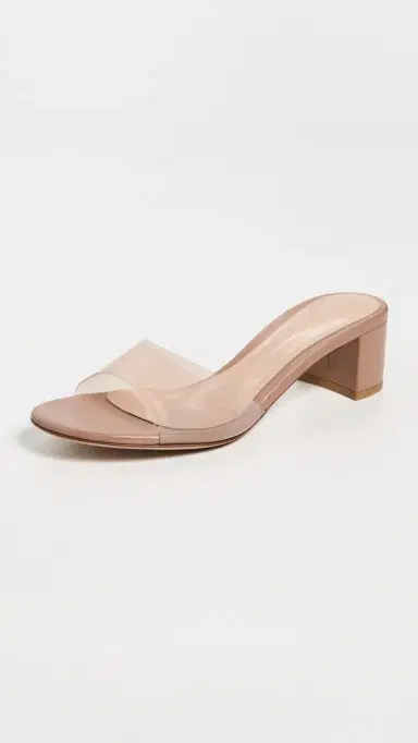Gianvito Rossi Glass Heeled Sandals Praline | Thumbnail 2 Gianvito Rossi Glass Heeled Sandals Praline | Thumbnail 2