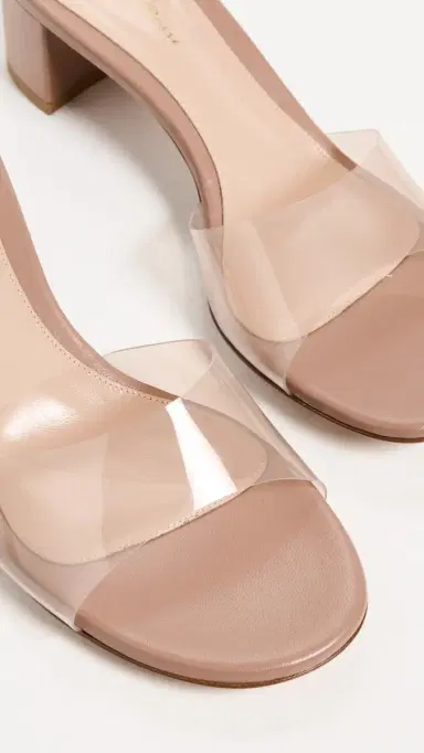 Gianvito Rossi Glass Heeled Sandals Praline | Thumbnail 6 Gianvito Rossi Glass Heeled Sandals Praline | Thumbnail 6