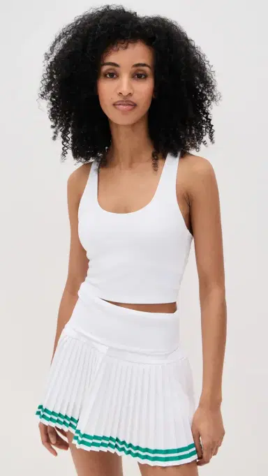 BEACH RIOT Yara Top Courtside White M | Thumbnail 2