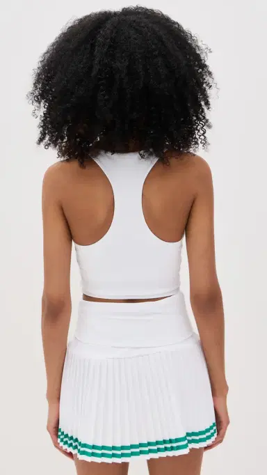 BEACH RIOT Yara Top Courtside White M | Thumbnail 3