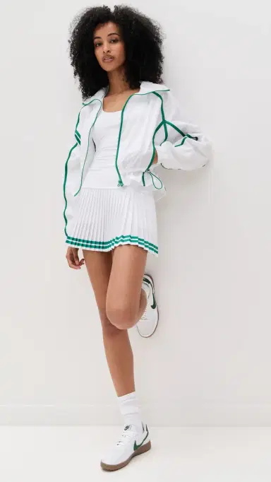 BEACH RIOT Yara Top Courtside White M | Thumbnail 5