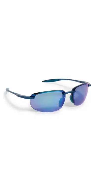Maui Jim Ho'Okipa Ultra Sunglasses Blue-Blue-Blue One Size | Thumbnail 1
