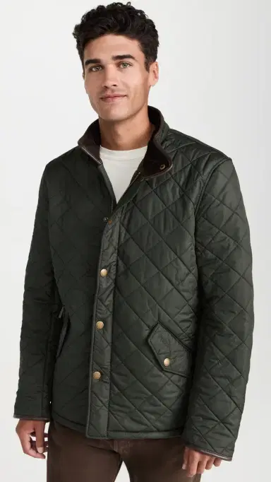 Barbour Powell Quilted Jacket Sage | Thumbnail 2 Barbour Powell Quilted Jacket Sage | Thumbnail 2