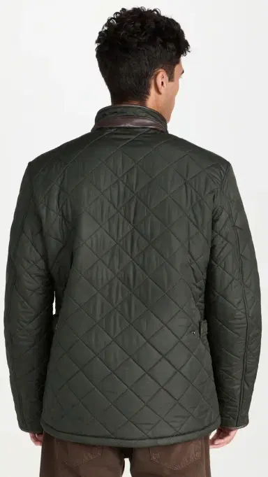 Barbour Powell Quilted Jacket Sage | Thumbnail 3 Barbour Powell Quilted Jacket Sage | Thumbnail 3