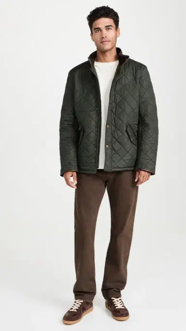 Barbour Powell Quilted Jacket Sage | Thumbnail 5 Barbour Powell Quilted Jacket Sage | Thumbnail 5