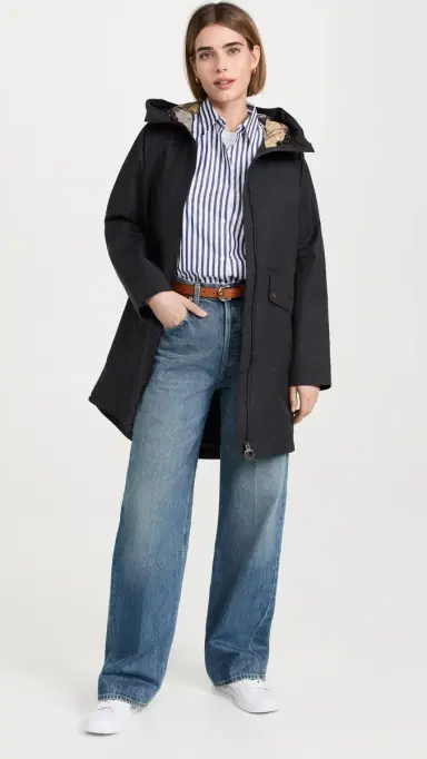 Barbour Heron Jacket Dark Navy 4 | Thumbnail 5