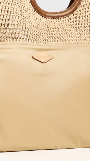 MZ Wallace Large Georgica Crochet Tote Camel Crochet One Size | Thumbnail 5 MZ Wallace Large Georgica Crochet Tote Camel Crochet One Size | Thumbnail 5