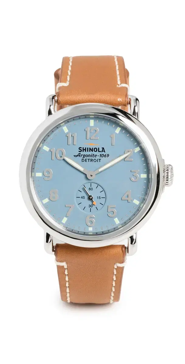 Shinola Runwell  Watch grayblue