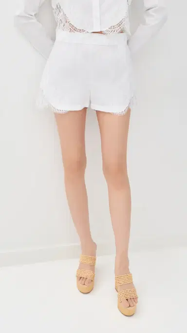 Versace Mini Shorts Optical White | Thumbnail 2