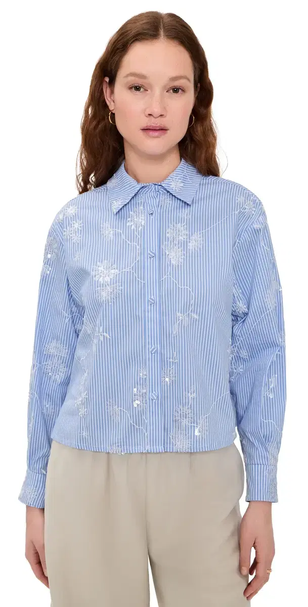 Hunter Bell Hudson Collared hirt ullivan tripe