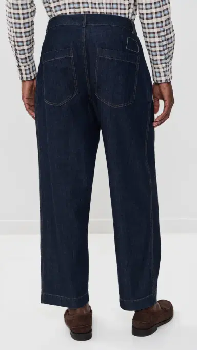 Universal Works Kaihara Denim Duke Pants Kaihara Lt Wt Denim Indigo | Thumbnail 4