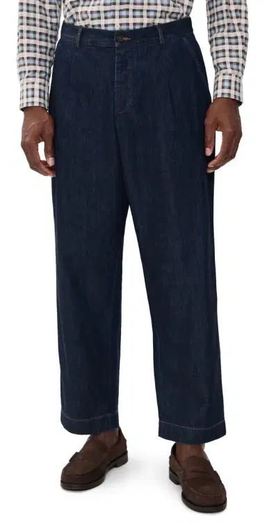 Universal Works Kaihara Denim Duke Pants Kaihara Lt Wt Denim Indigo | Thumbnail 1