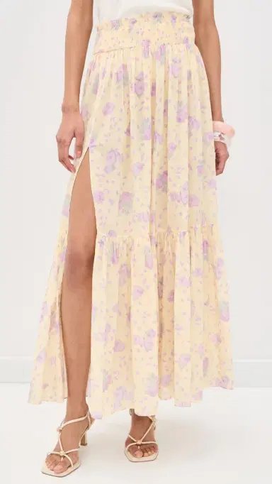 LoveShackFancy Umber Skirt unshine Dream | Thumbnail 2 LoveShackFancy Umber Skirt unshine Dream | Thumbnail 2