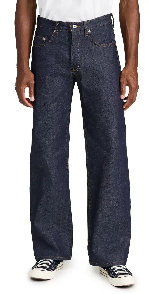 Strong Guy Dirty Fade Selvedge Jeans Indigo Strong Guy Dirty Fade Selvedge Jeans Indigo