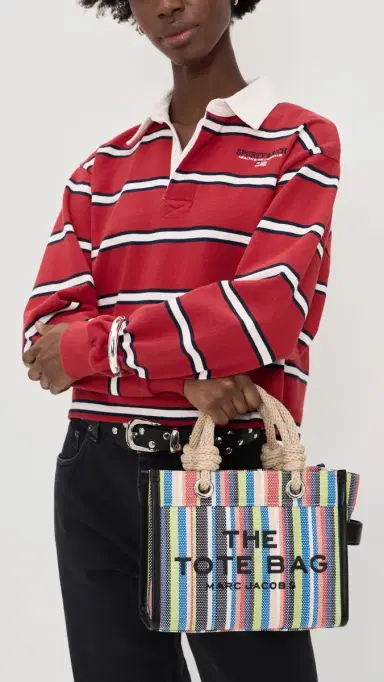 Marc Jacobs The Small Tote Red Multi One Size | Thumbnail 3
