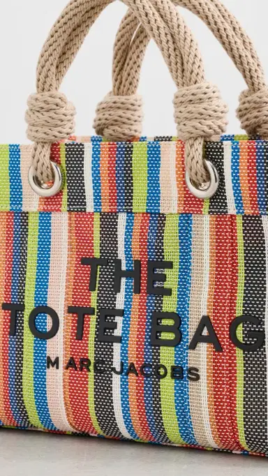 Marc Jacobs The Small Tote Red Multi One Size | Thumbnail 5
