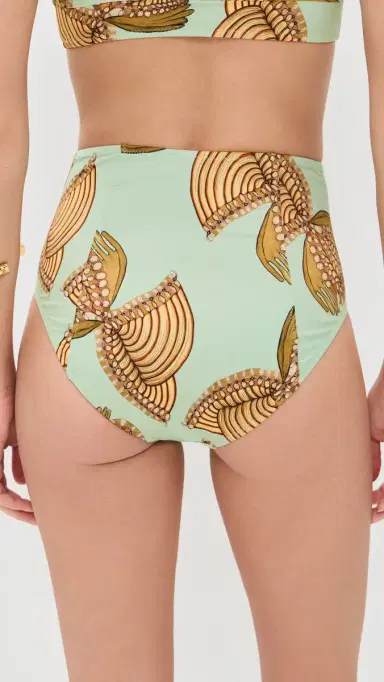 Ulla Johnson Zahara Bikini Bottoms Water Blossoms | Thumbnail 3