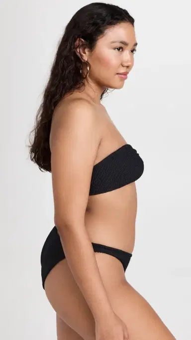 Hunza G Jean Bikini Set Black One Size | Thumbnail 4