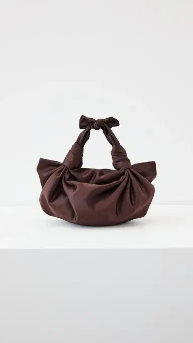 NLA Collection Knot Bag Brown One Size | Thumbnail 2