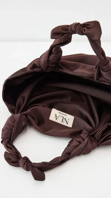 NLA Collection Knot Bag Brown One Size | Thumbnail 6