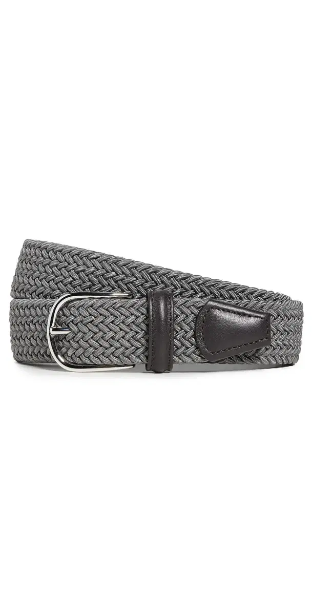 Anderson's Nylon Woven Belt Grey G2