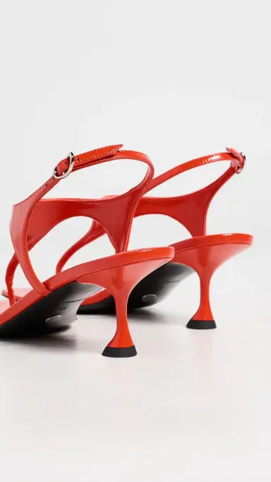Proenza Schouler Tee Thong Sandals Coral | Thumbnail 4 Proenza Schouler Tee Thong Sandals Coral | Thumbnail 4