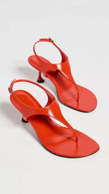 Proenza Schouler Tee Thong Sandals Coral | Thumbnail 6 Proenza Schouler Tee Thong Sandals Coral | Thumbnail 6