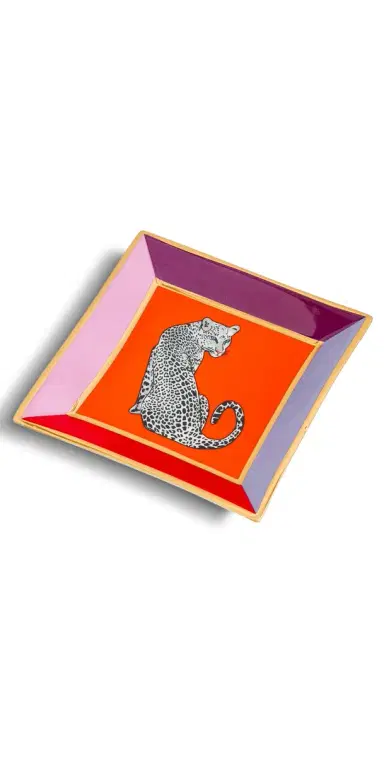 Jonathan Adler Safari Square Tray Multi One Size | Thumbnail 1