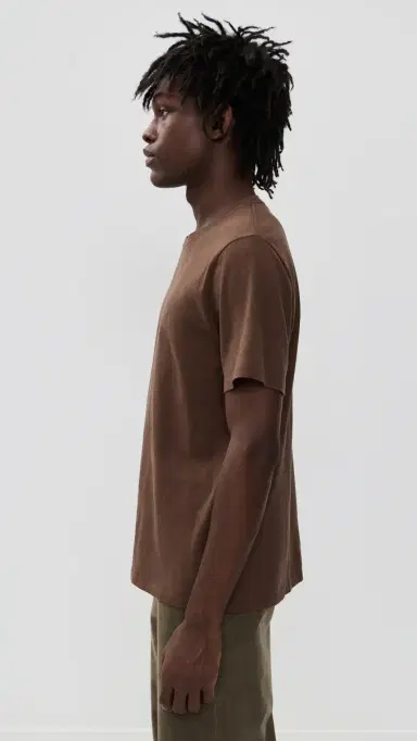 McTavish Hemp Tee Brown S | Thumbnail 4