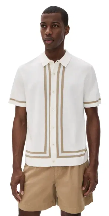 RAILS Leo Shirt White Cashew | Thumbnail 1