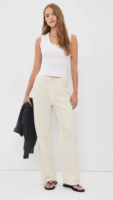 AGOLDE Low Slung Baggy Jeans Brown Rice 34 | Thumbnail 5 AGOLDE Low Slung Baggy Jeans Brown Rice 34 | Thumbnail 5