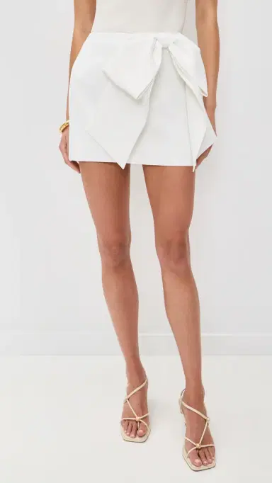 endless rose Bow Mini Skort White | Thumbnail 2