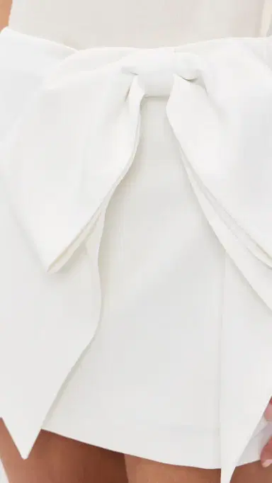 endless rose Bow Mini Skort White | Thumbnail 6